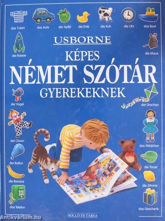 Usborne képes német szótár gyerekeknek