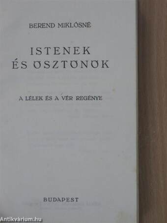 Istenek és ösztönök