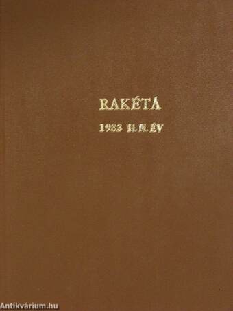 Rakéta Regényújság 1983. április 5.-június 28. (nem teljes évfolyam)