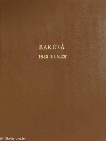 Rakéta Regényújság 1983. július 5.-szeptember 27. (nem teljes évfolyam)