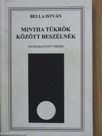 Mintha tükrök között beszélnék