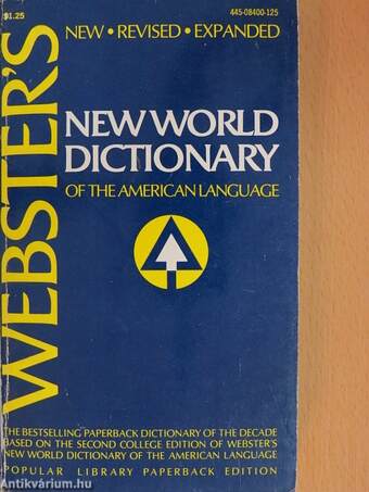 Webster's New World Dictionary of the American Language