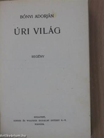 Úri világ/Elcserélt élet