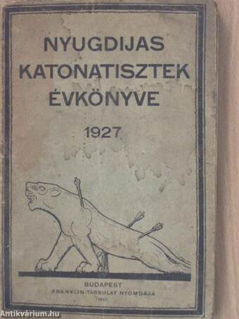 Nyugdijas katonatisztek évkönyve 1927