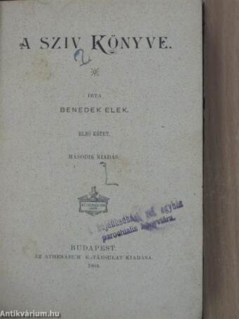 A sziv könyve I-II.