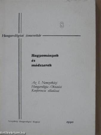 Hagyományok és módszerek II.