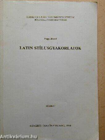 Latin stílusgyakorlatok