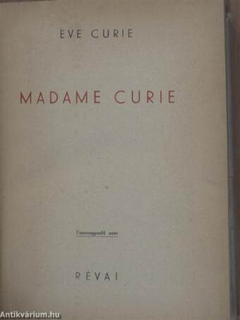 Madame Curie