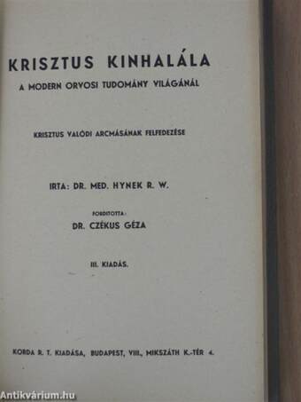 Krisztus kinhalála