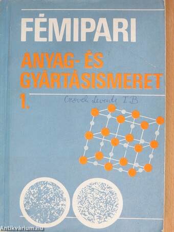 Fémipari anyag- és gyártásismeret I.