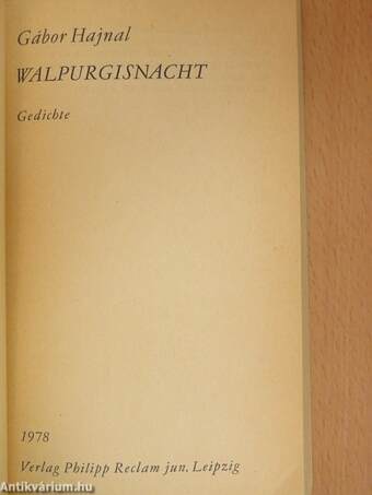 Walpurgisnacht