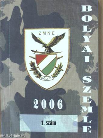Bolyai Szemle 2006/1.