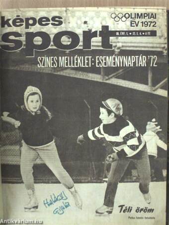 Képes Sport 1972. január-június (fél évfolyam)