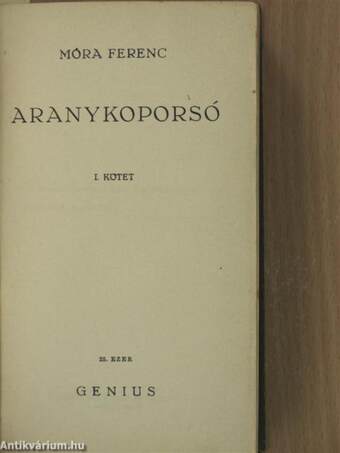 Aranykoporsó I-II.