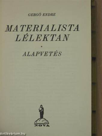 Materialista Lélektan