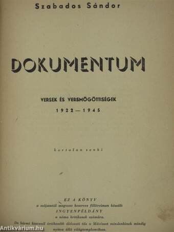 Dokumentum