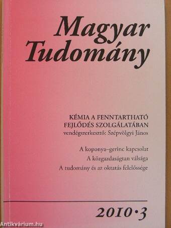 Magyar Tudomány 2010/3.