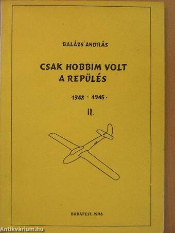 Csak hobbim volt a repülés II.