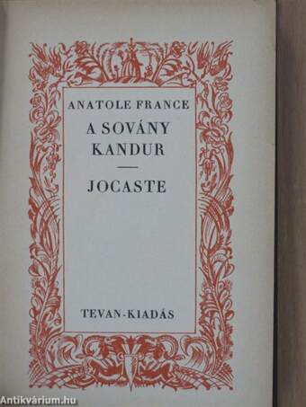 A sovány kandur/Jocaste