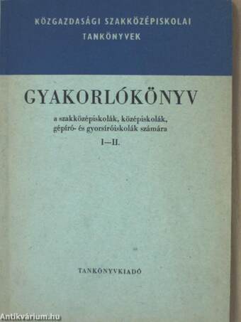 Gyakorlókönyv I-II.