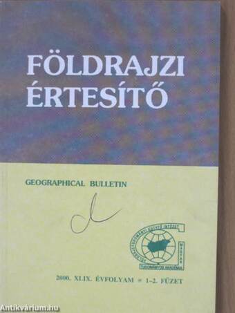 Földrajzi Értesítő 2000/1-2.