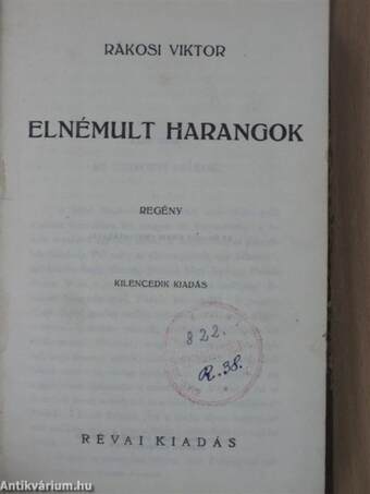 Elnémult harangok