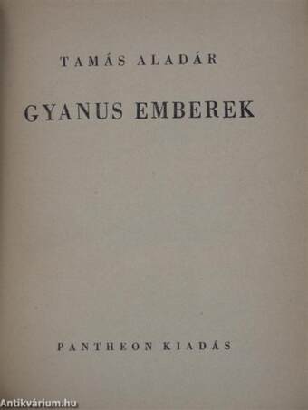 Gyanus emberek