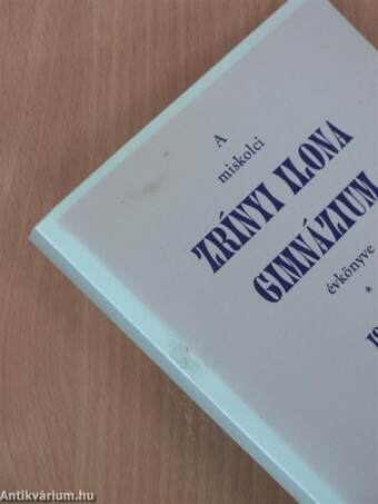 A miskolci Zrínyi Ilona Gimnázium évkönyve 1996/97-1997/98