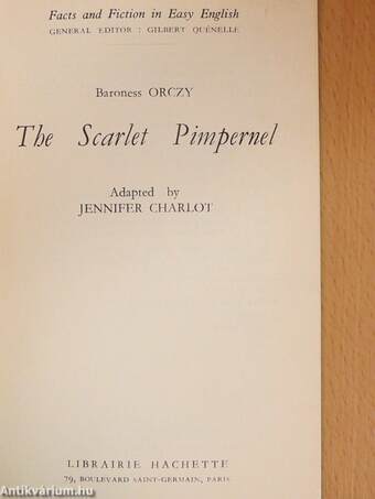 The Scarlet Pimpernel