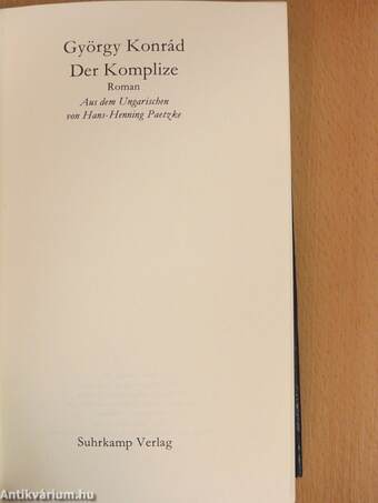 Der Komplize