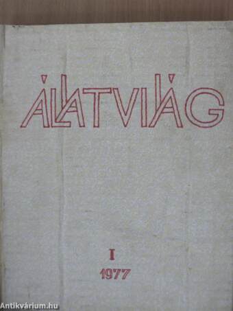 Állatvilág 1977. április-december