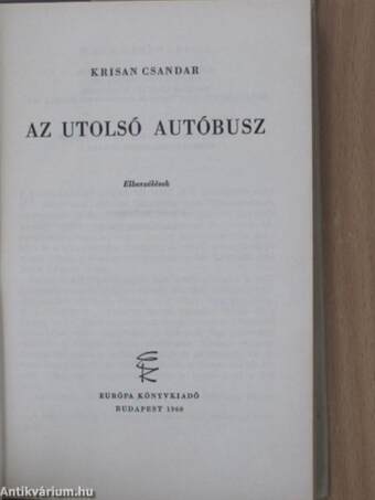 Az utolsó autóbusz