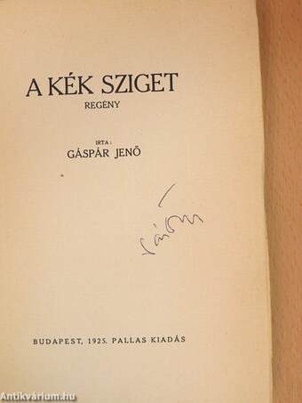 A kék sziget