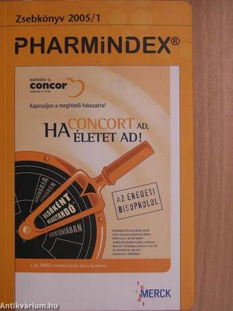 Pharmindex zsebkönyv 2005/1.