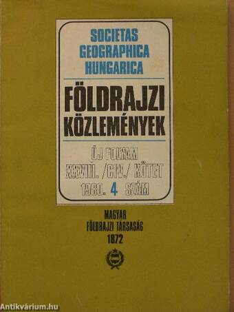 Földrajzi közlemények 1980/4.