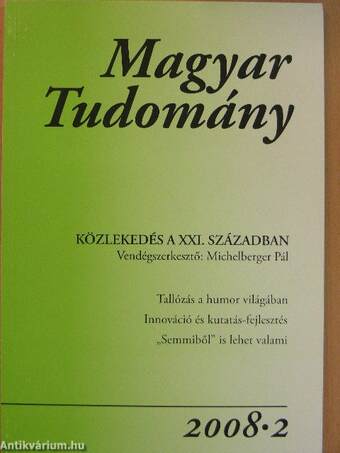 Magyar Tudomány 2008/2.