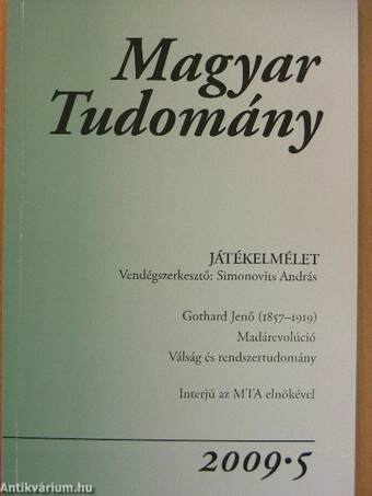 Magyar Tudomány 2009/5.