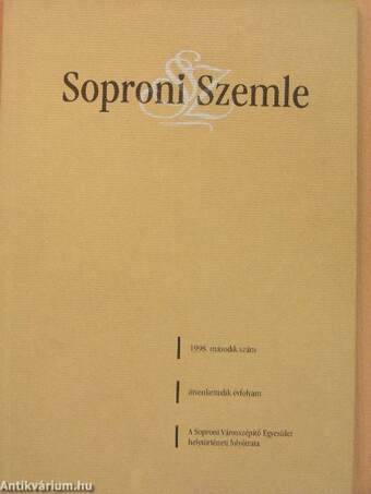 Soproni Szemle 1998/2.