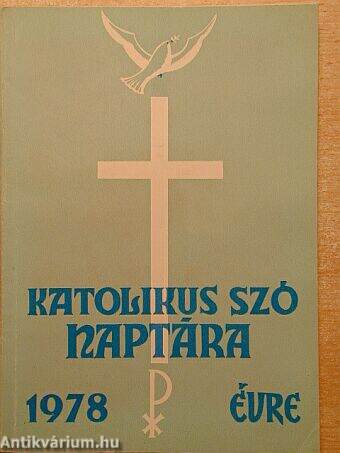 A Katolikus Szó naptára 1978. évre