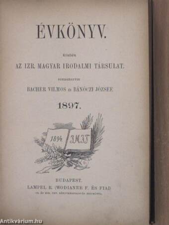 Évkönyv 1897.