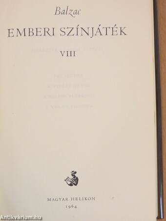 Emberi színjáték VIII.