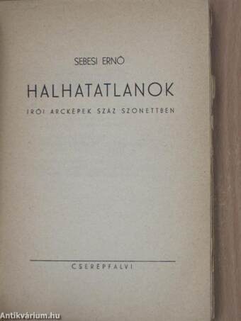 Halhatatlanok