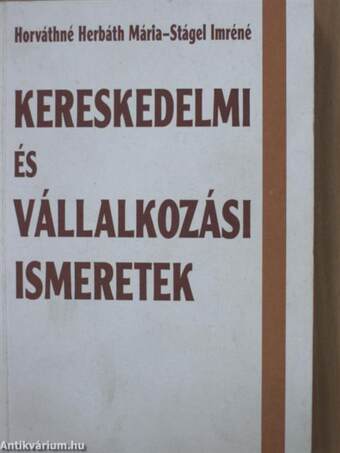 Kereskedelmi és vállalkozási ismeretek