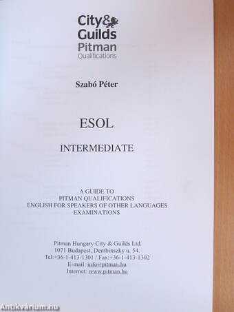 ESOL - Intermediate