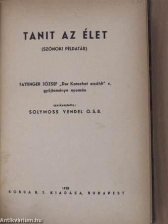 Tanit az élet