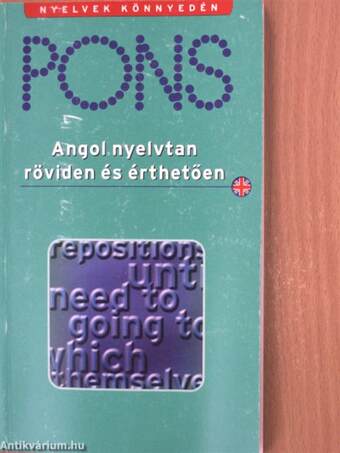 Pons Angol nyelvtan röviden és érthetően