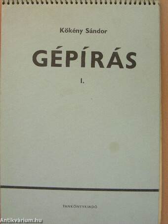 Gépírás I.