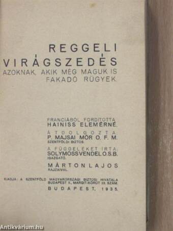 Reggeli virágszedés