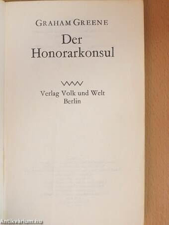 Der Honorarkonsul