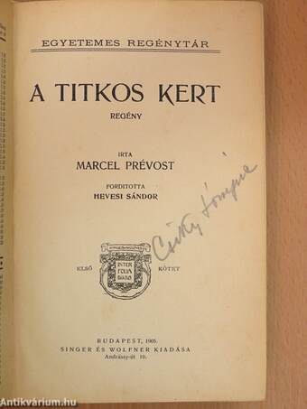 A titkos kert I-II.